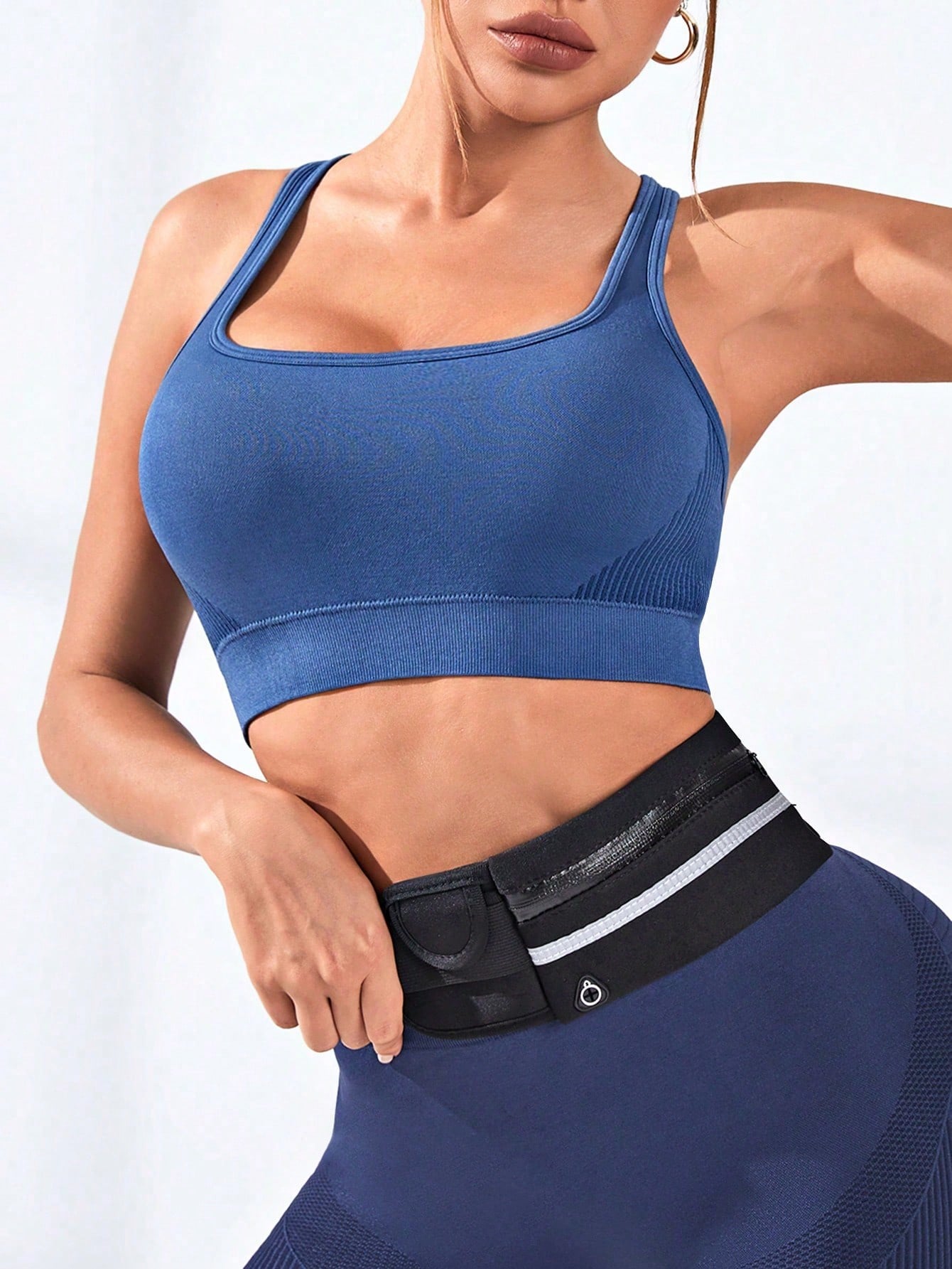 Women's Racerback Sports Bra S - Seamless Ribbed Workout Tank Top 评论和价格