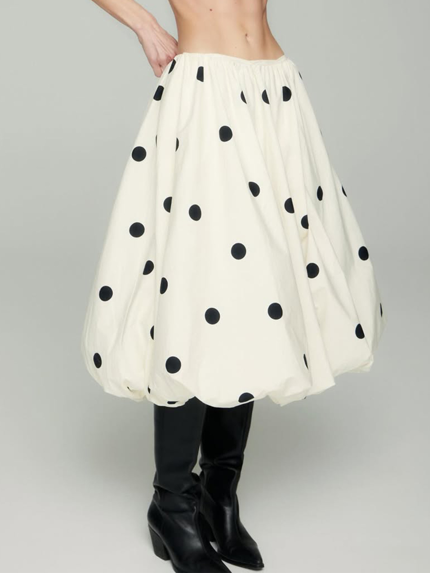 Women 2 Piece Polka Dot Dress  - Dresses 评论和价格