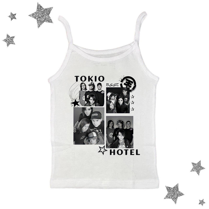 Y2k Clothes Goth Punk Girls Co - Y2K Graphic Baby Tee Crop 评论和价格