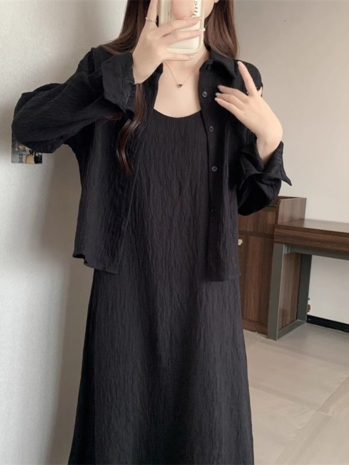 plus Size Summer Loose Women's - Korean Style A Line Shirt Dress 评论和价格