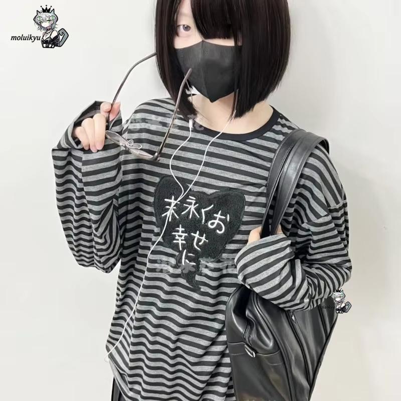 Y2K American Punk Vintage O Ne - Blouses 评论和价格