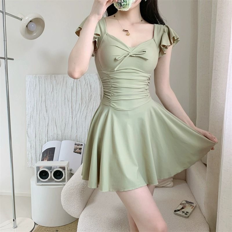 2026 Women Open Back Short Sle - Swimwear 评论和价格