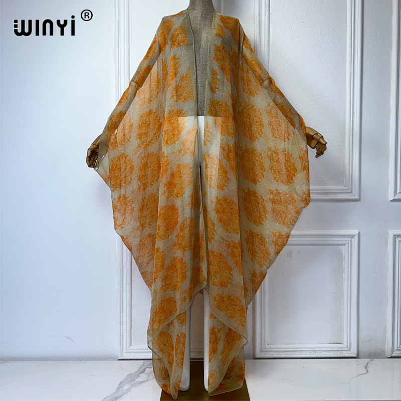 WINYI maxi kimono summer Persp - Boho Summer Beach Maxi Dress 评论和价格