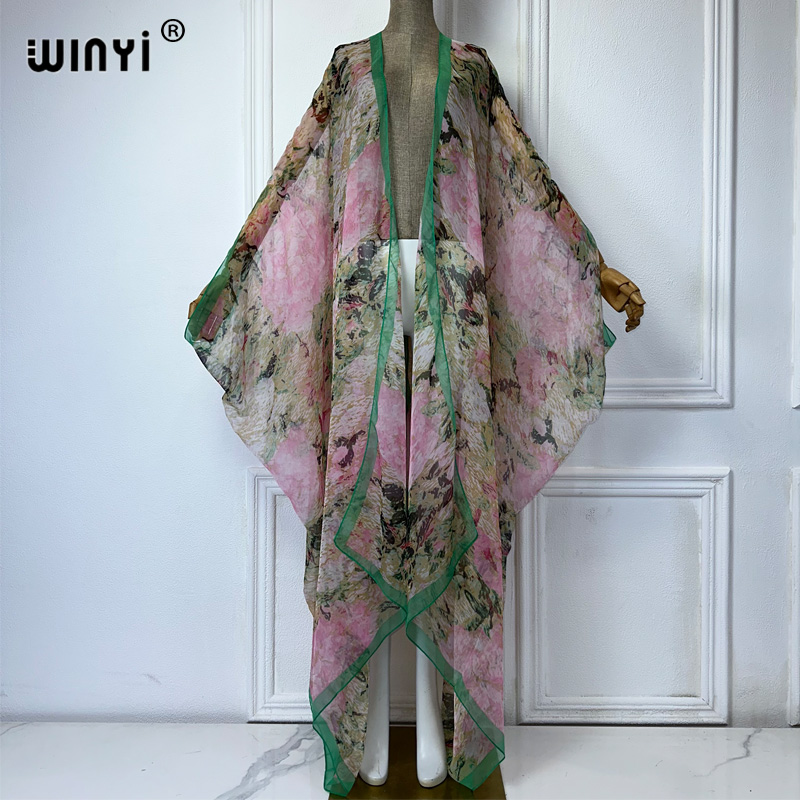 WINYI maxi kimono summer Persp - Boho Summer Beach Maxi Dress 评论和价格
