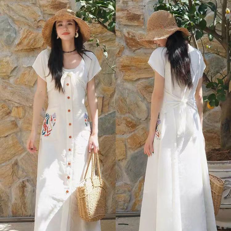 Women's Solid Short Sleeve Cre - Bodycon Long Sleeve Ribbed Dress 评论和价格