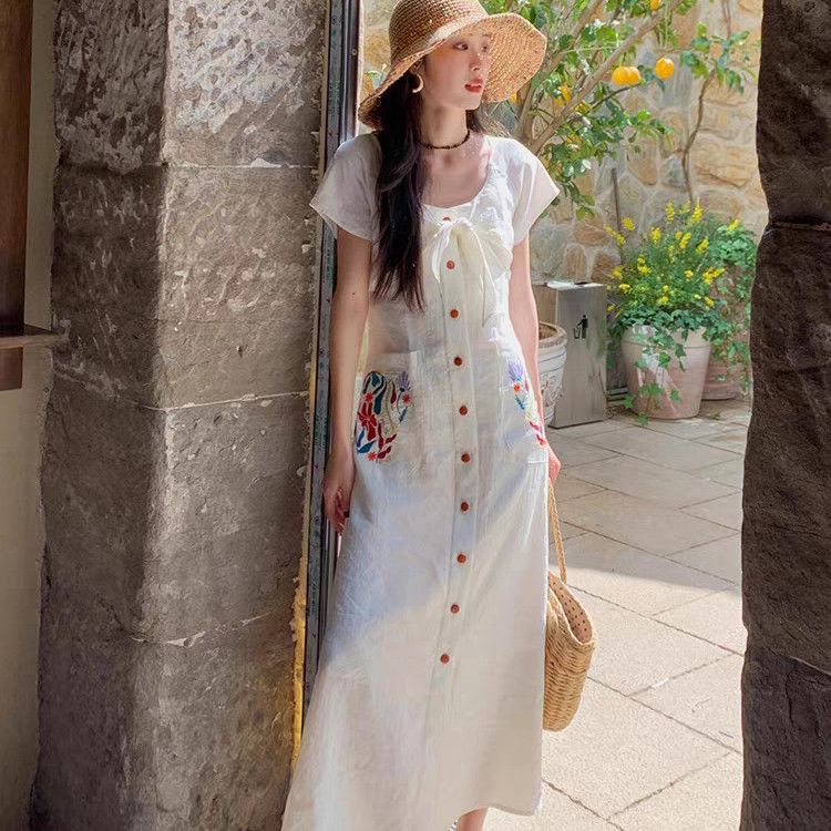 Women's Solid Short Sleeve Cre - Bodycon Long Sleeve Ribbed Dress 评论和价格