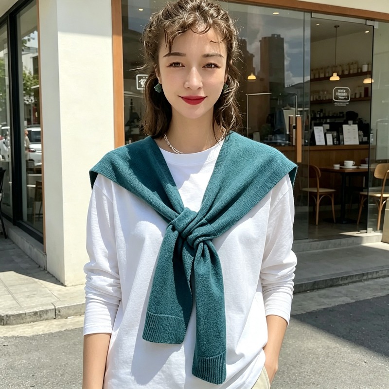 Knit Sweater Shawl Wraps for W - Dresses 评论和价格