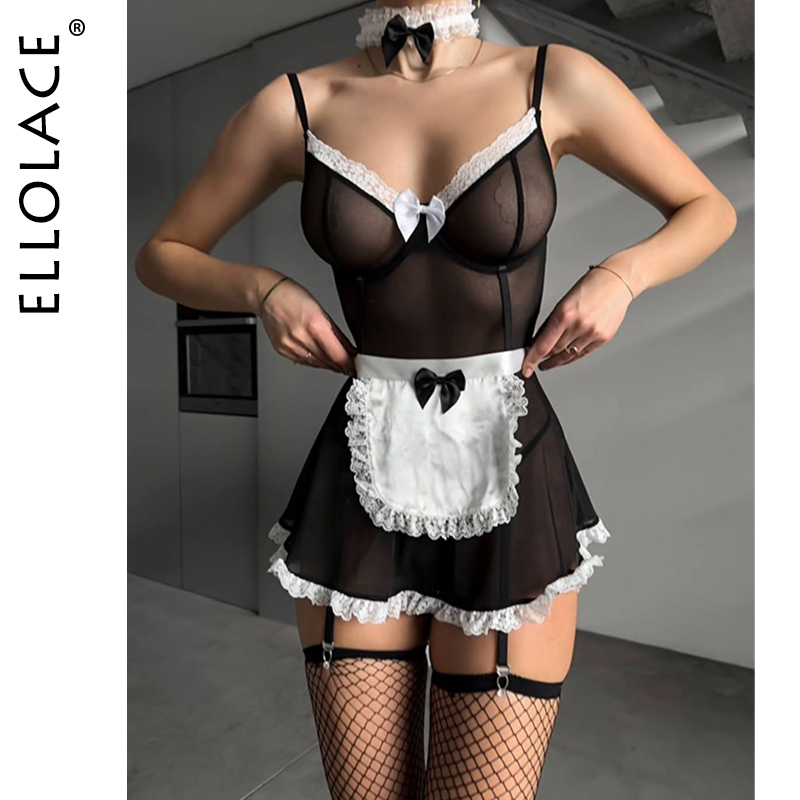 Ellolace Cosplay Women's Linge - Lingerie 评论和价格