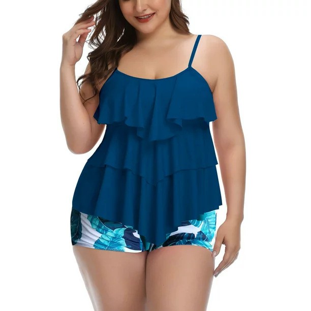 Women Swimwear Bikini Plus Siz - Swimwear 评论和价格