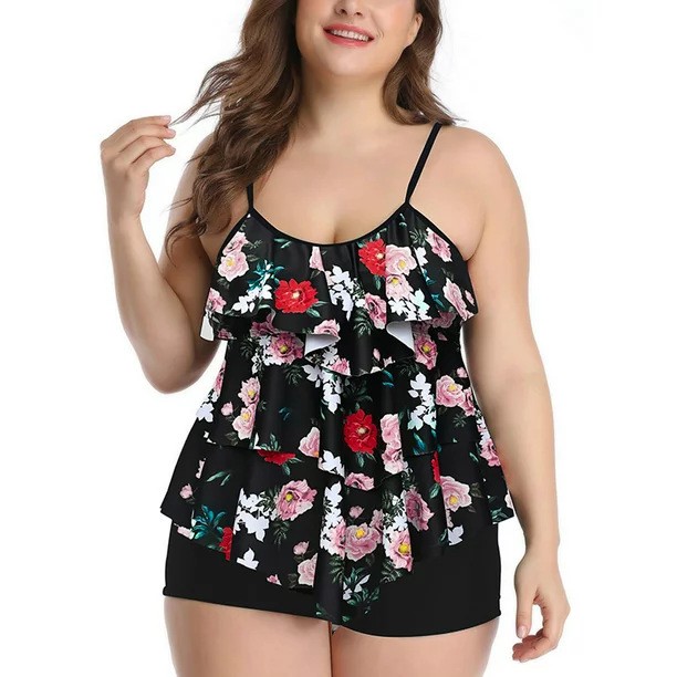 Women Swimwear Bikini Plus Siz - Swimwear 评论和价格