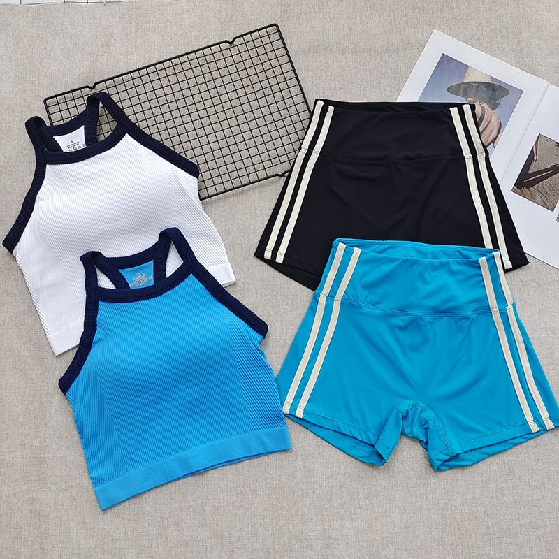 Women Ribbed Workout Sets 2 PC - Seamless Ribbed Workout Tank Top 评论和价格