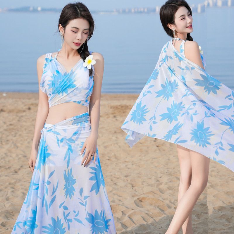 New Fashion Triangle Bikini 3P - Skirts 评论和价格