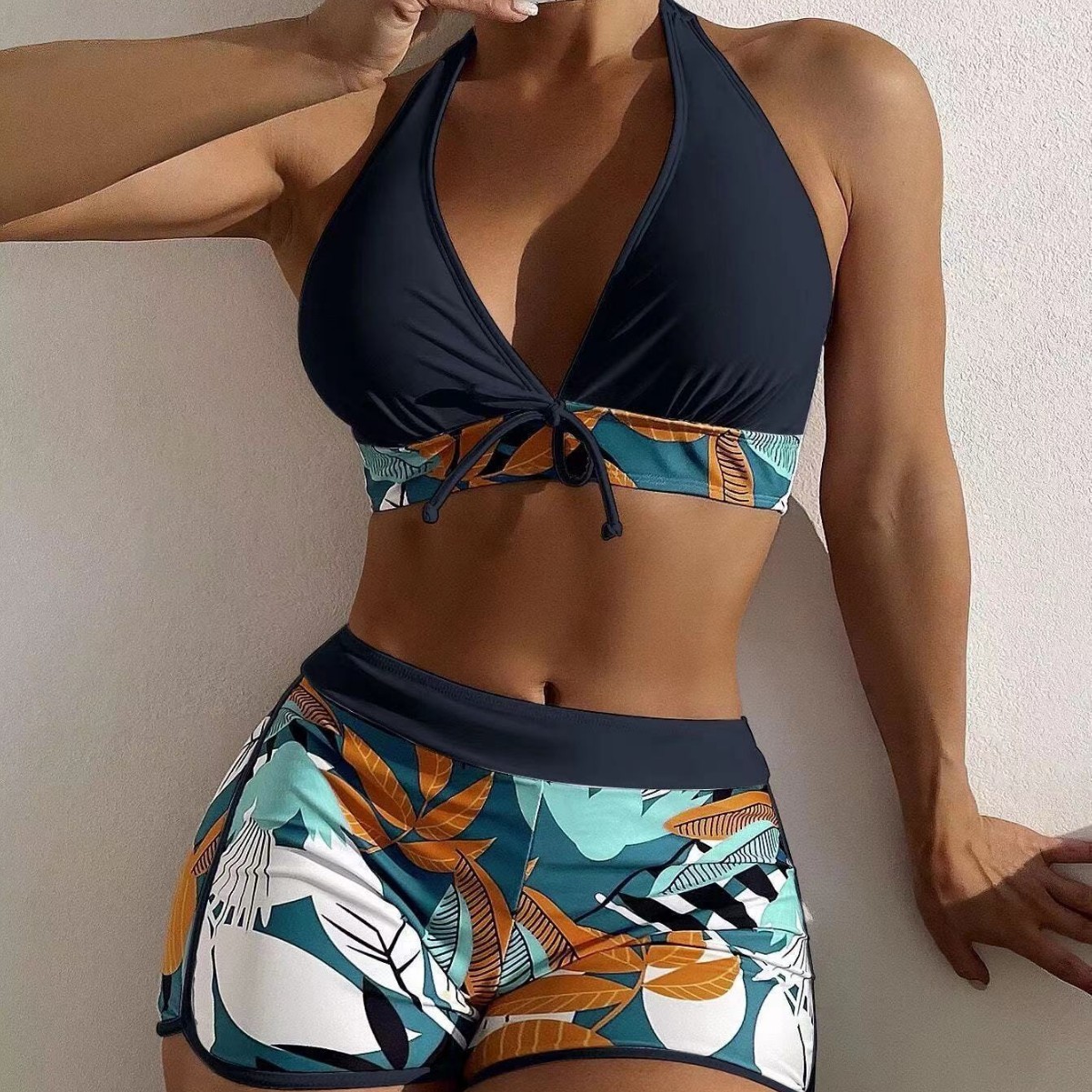 Swimsuit Woman Two Piece Swims - Tops 评论和价格