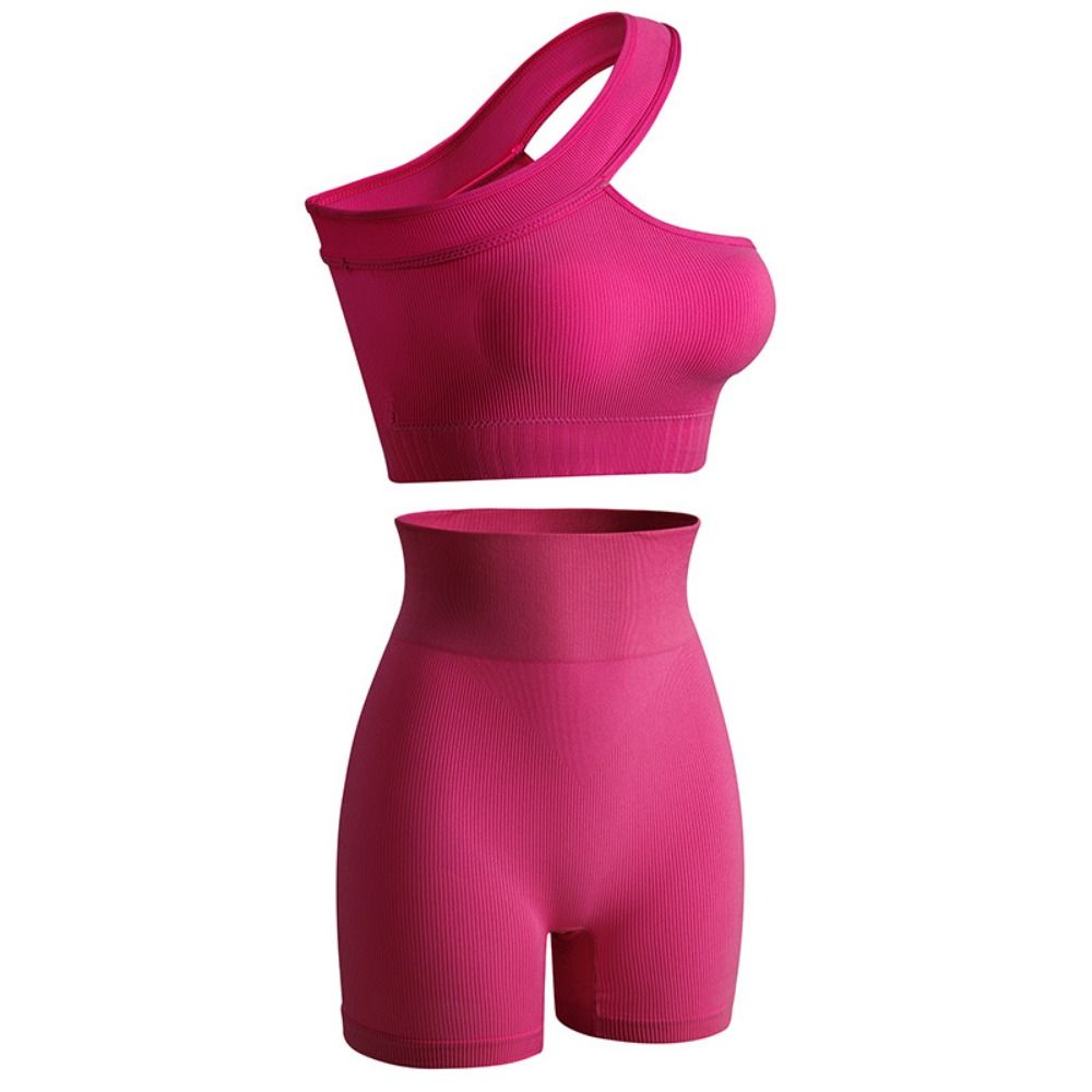 2Pcs Casual Seamless Women Wor - Seamless Ribbed Workout Tank Top 评论和价格
