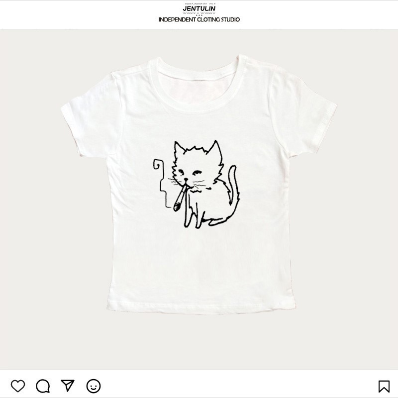 Korea Style Y2k 90s Baby Tees  - Y2K Graphic Baby Tee Crop 评论和价格