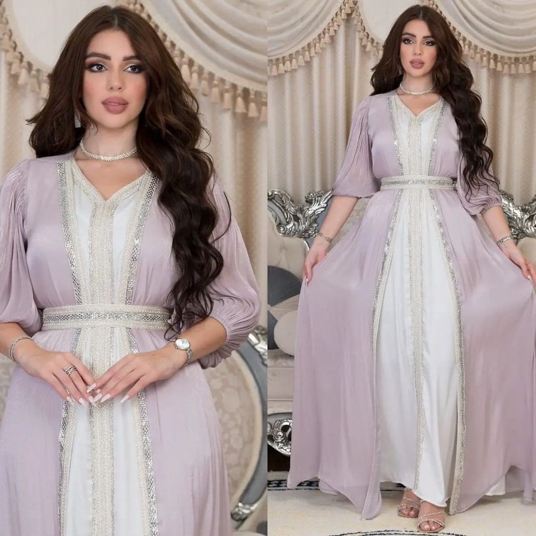Lavender Sequin Dress V Neck P - Dresses 评论和价格