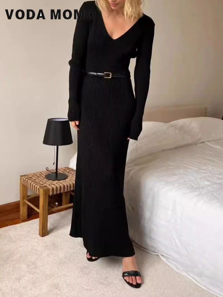 Long Sleeves Versatile Bodycon - Bodycon Long Sleeve Ribbed Dress 评论和价格