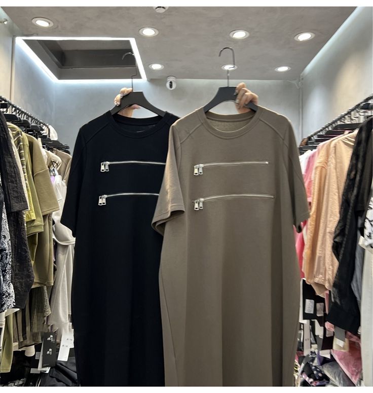 plus Size Women's Loose Short  - Korean Style A Line Shirt Dress 评论和价格