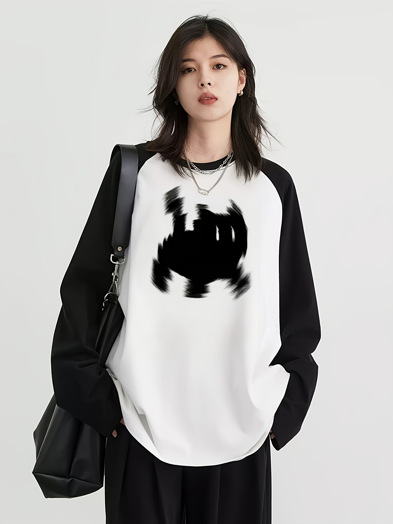 Y2K Women's Raglan Long Sleeve - Blouses 评论和价格